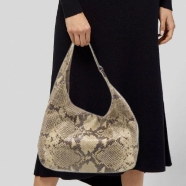 Michael Kors Animal Hobo Bag with Gold Tone Hardware w/ Dust Bag