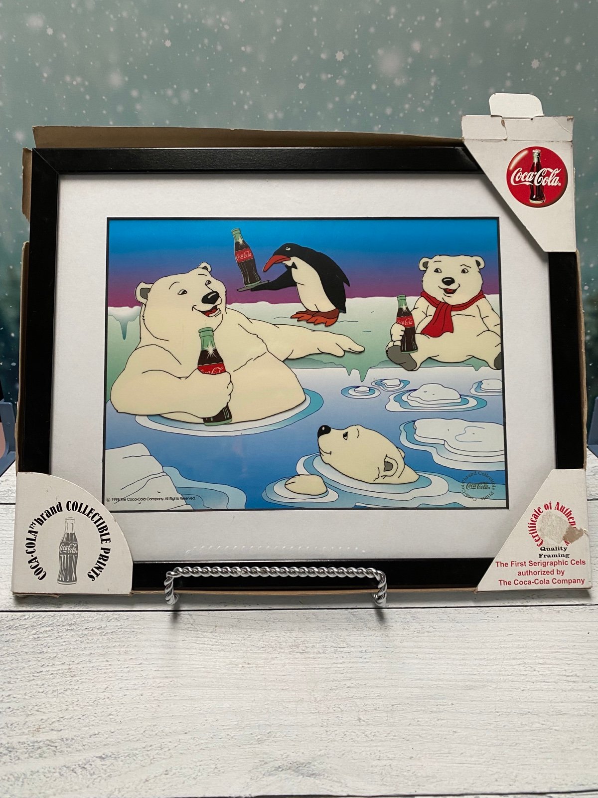 Coca Cola Your Coke, Sir First Serigraph Cel Limited Edition