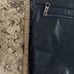 MATT & NAT Navy Blue Oversized Messenger Crossbody Laptop Bag Leather VGC