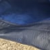 MATT & NAT Navy Blue Oversized Messenger Crossbody Laptop Bag Leather VGC