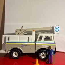 Vintage 1978 Mighty Tonka Bell System Toy Truck