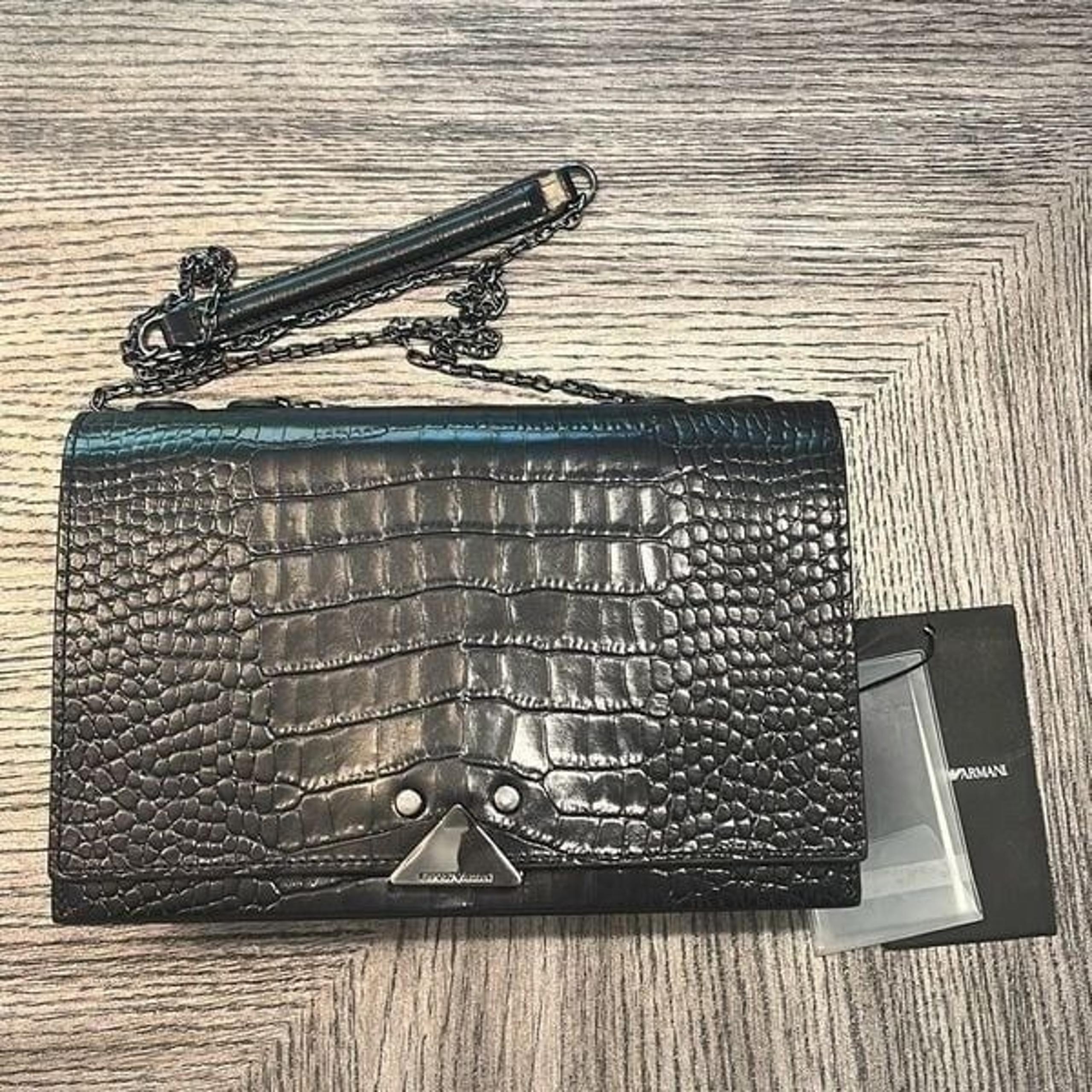 New Emporior Armani Leather Handbag