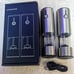 Large Capacity Rechargeable Electric Salt and Pepper Grinder Set -USB Charging
