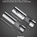 Large Capacity Rechargeable Electric Salt and Pepper Grinder Set -USB Charging