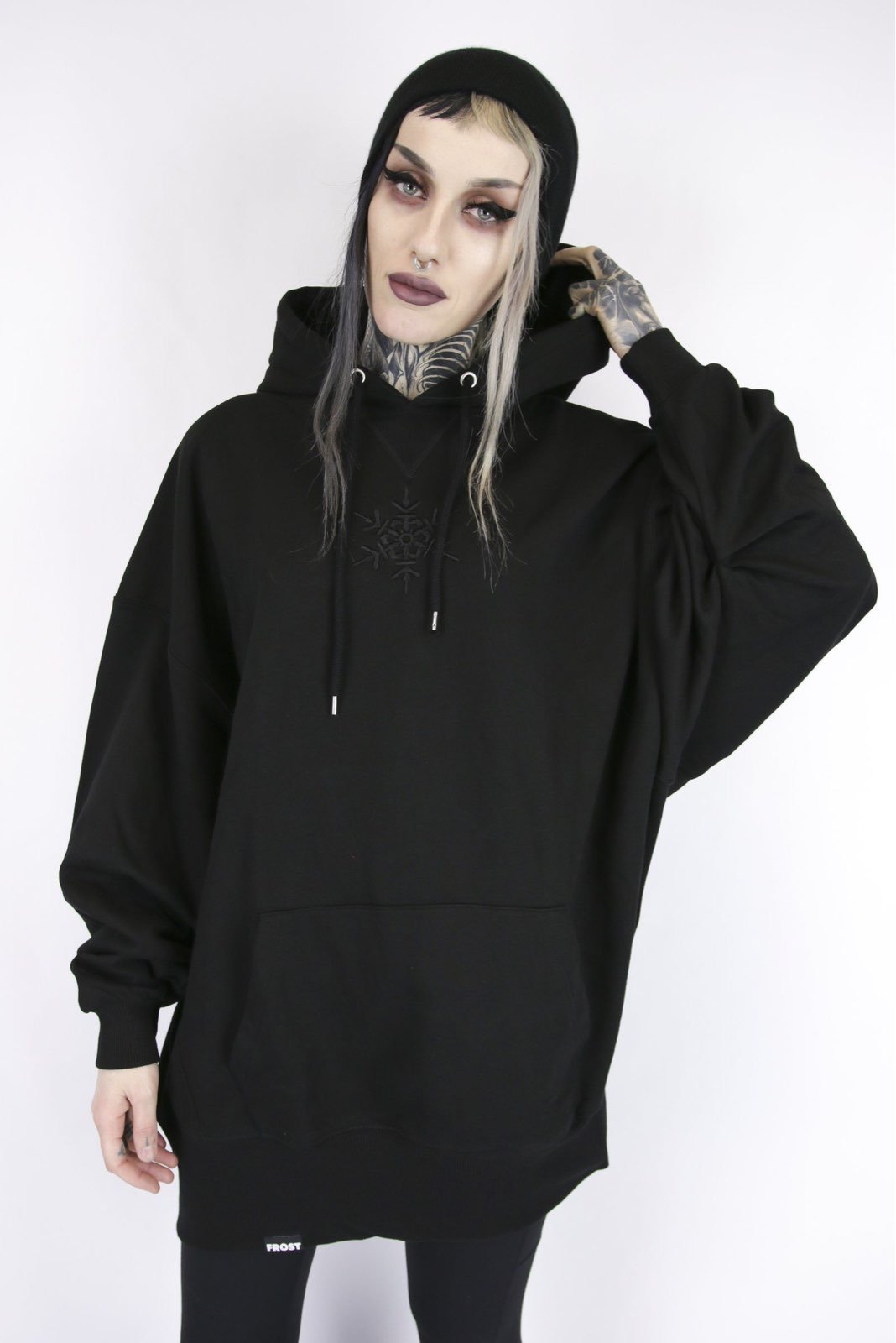 Frost streetwear oversized hoodie