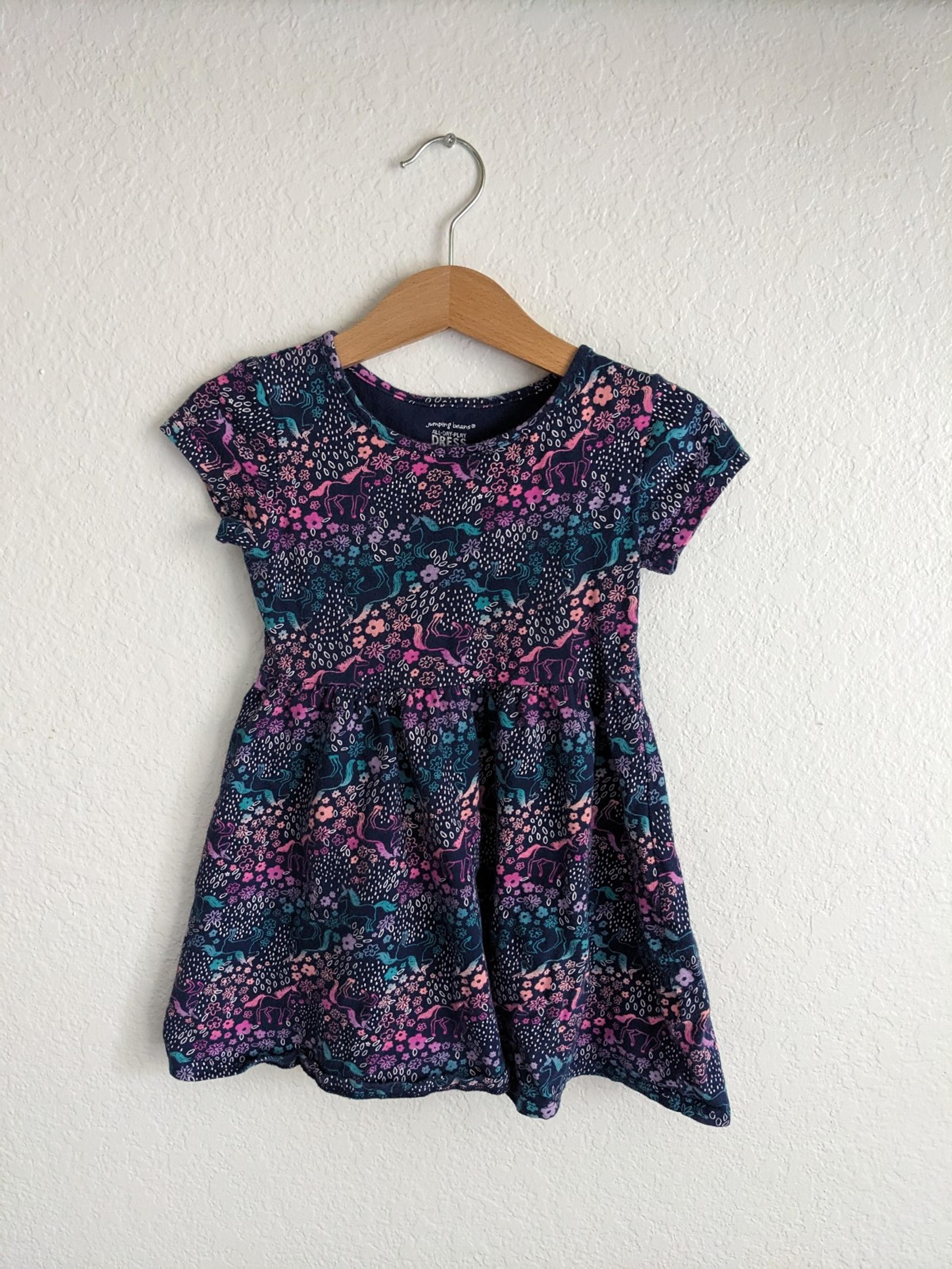 Jumping Beans Short Sleeve Skater Dress