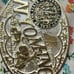 Gold and Silver Wyoming Belt Buckle by (Montana Silversmiths)