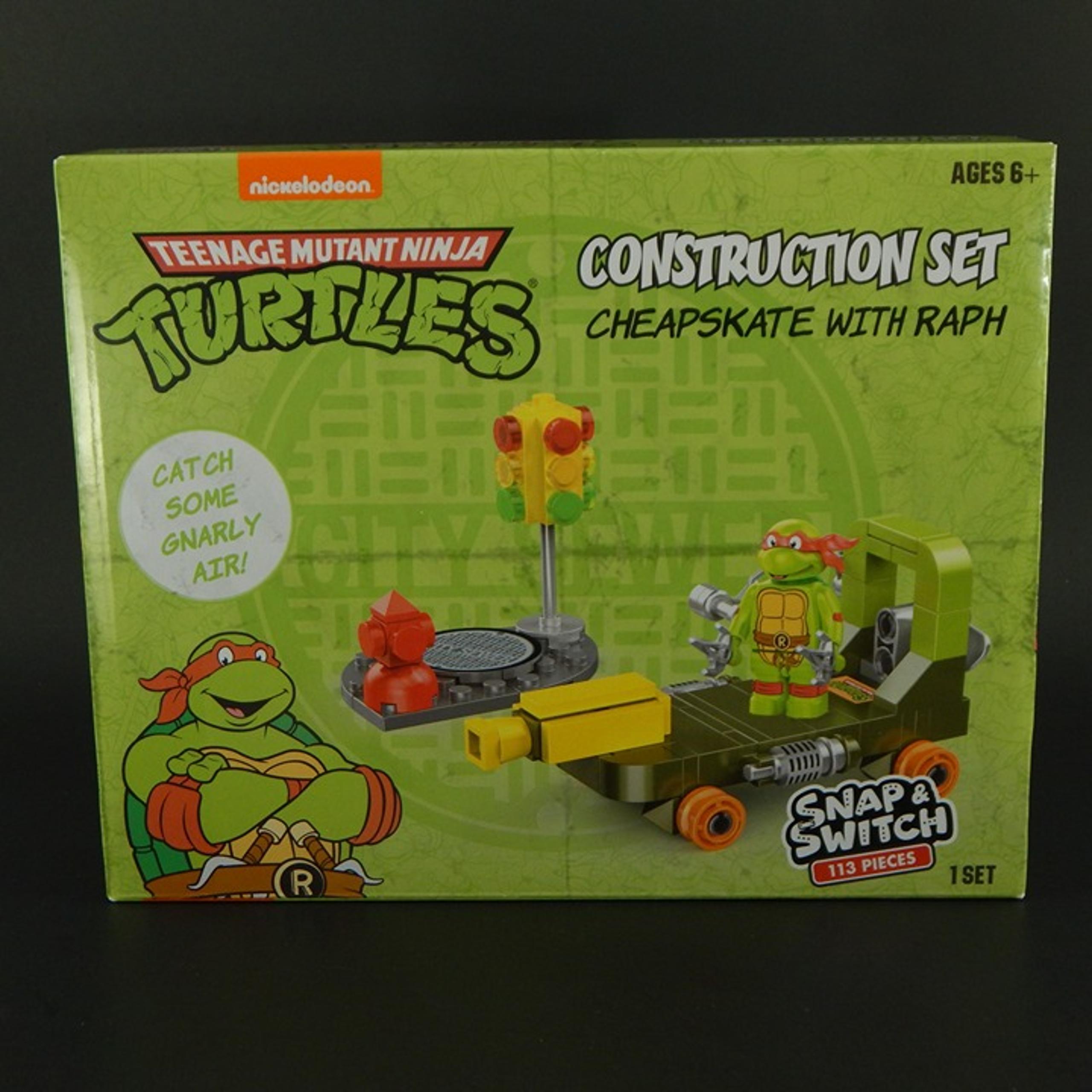 TMNT Construction Set Cheapskate With Raph - Nickelodeon