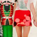 Judith March sequin nutcracker top