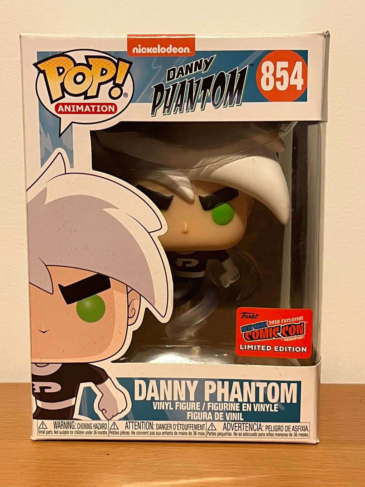Funko Pop! #854 Danny Phantom 2020 Official NYCC Exclusive