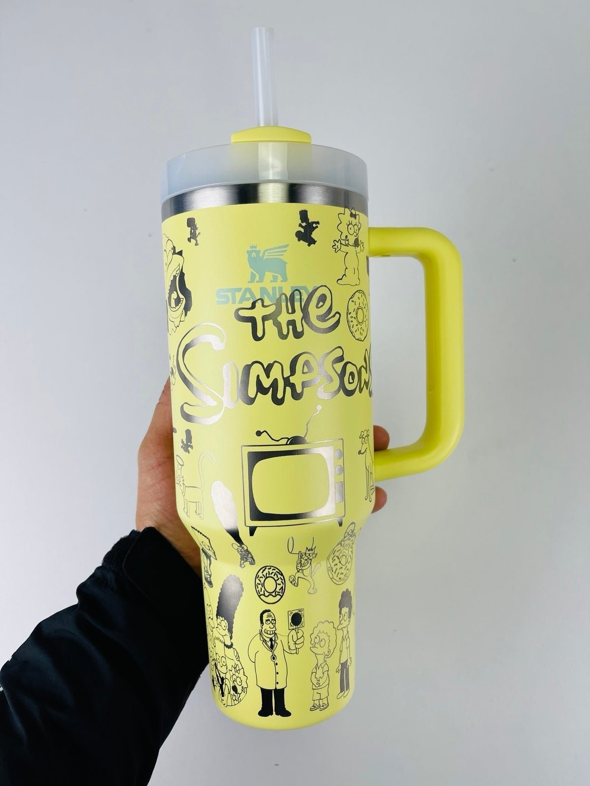 Stanley 40oz Tumbler Pomelo The Simpsons Engraved