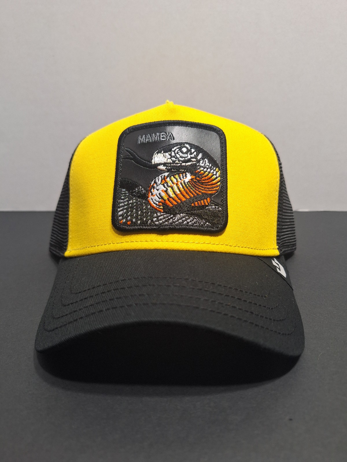 GOORIN BROS The FARM BLACK MAMBA SnapBack Trucker Hat **Authentic**