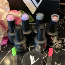 Valentino gel polish bundle! Like NEW