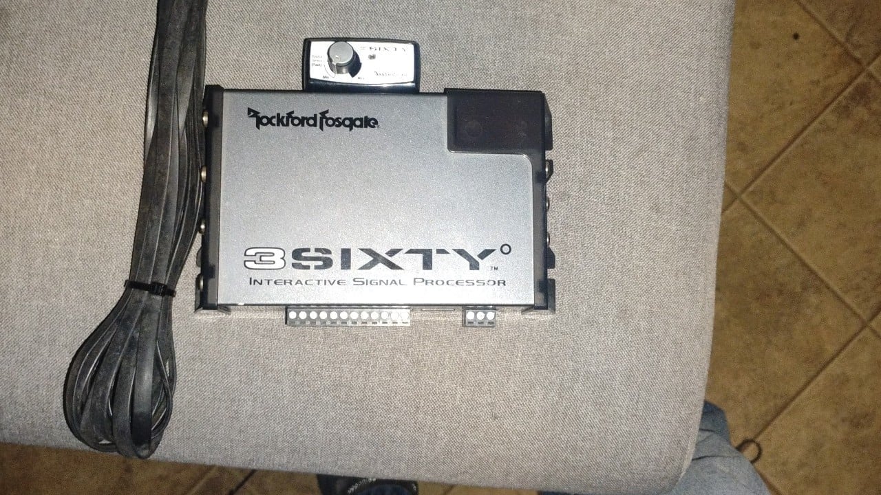 Rockford fosgate 360 interactive signal processor