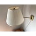 Vintage Alsy Mfg. Inc. Solid Brass Swing Arm Wall Lamp Portable Lamp Issue No. G