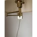 Vintage Alsy Mfg. Inc. Solid Brass Swing Arm Wall Lamp Portable Lamp Issue No. G