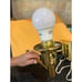 Vintage Alsy Mfg. Inc. Solid Brass Swing Arm Wall Lamp Portable Lamp Issue No. G