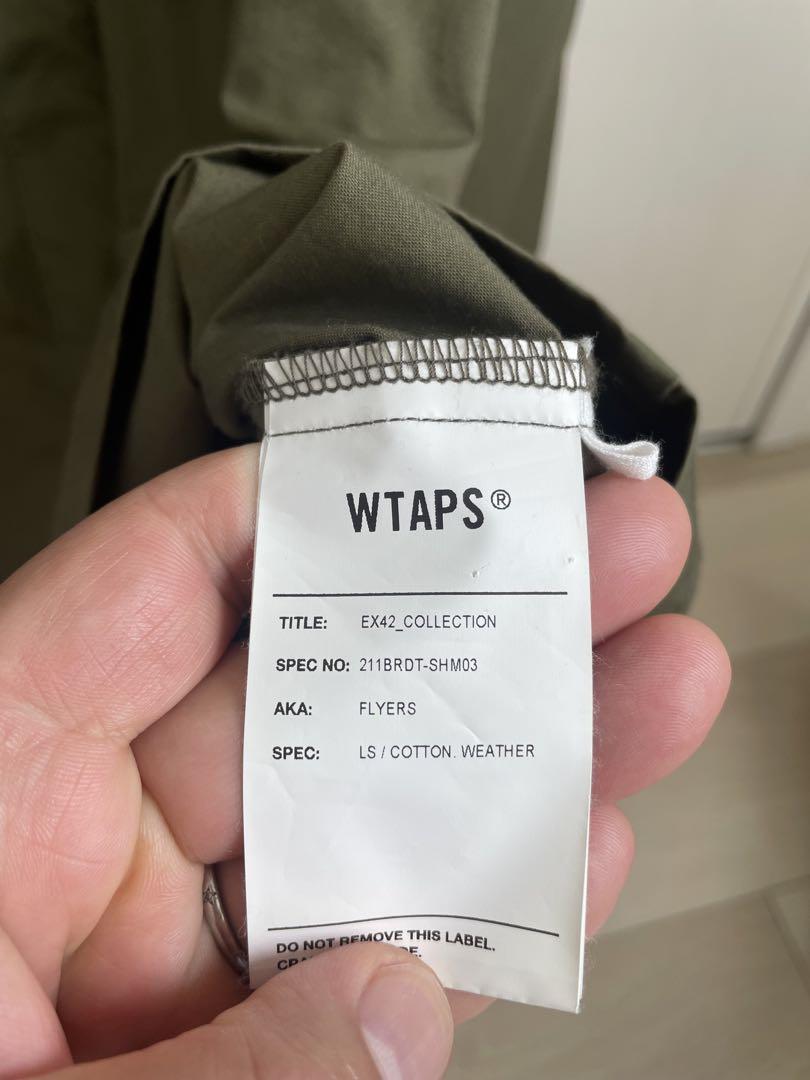 ジャケット・アウター WTAPS 22SS Flyers LS/Cotton. Weather-X03 WTAPS 22SS Flyers LS/Cotton. Weather-X03