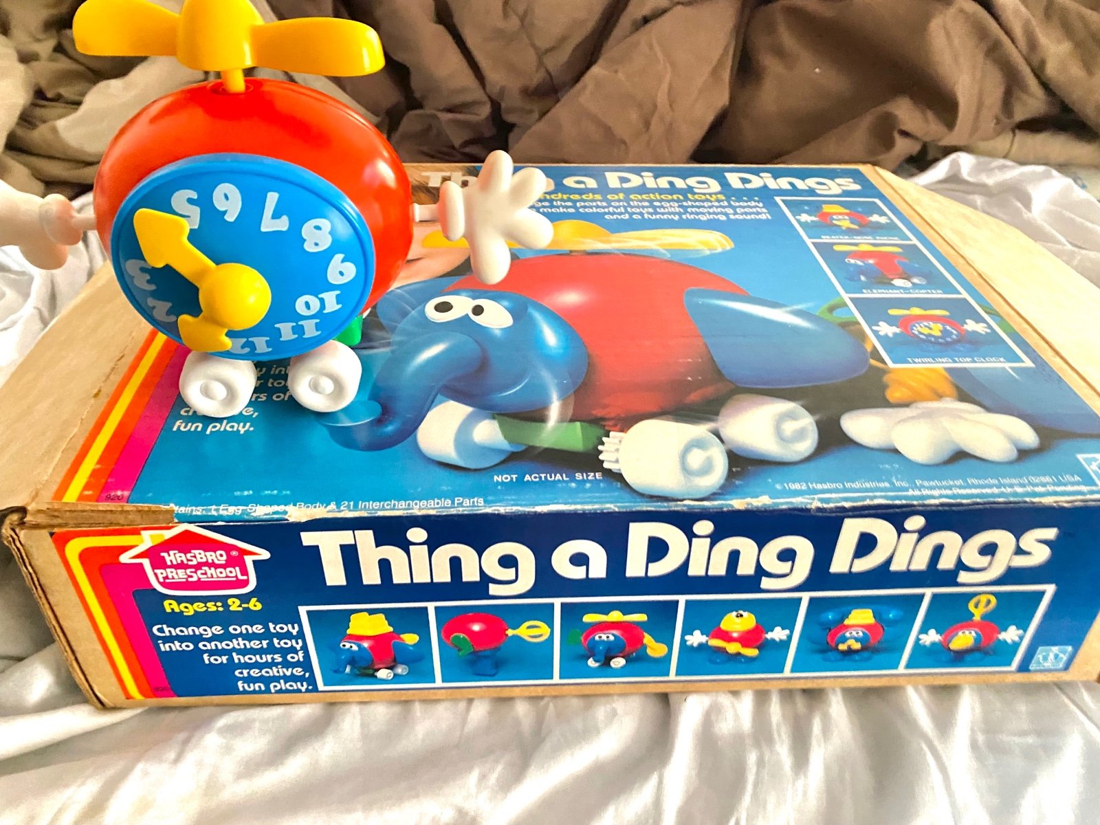 1982 Thing a Ding Dings Of Multicolor For Kids From Funskool- New Open Box