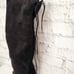 Marc fisher knee high boots Sz 8.5m black 3.5 heels A31