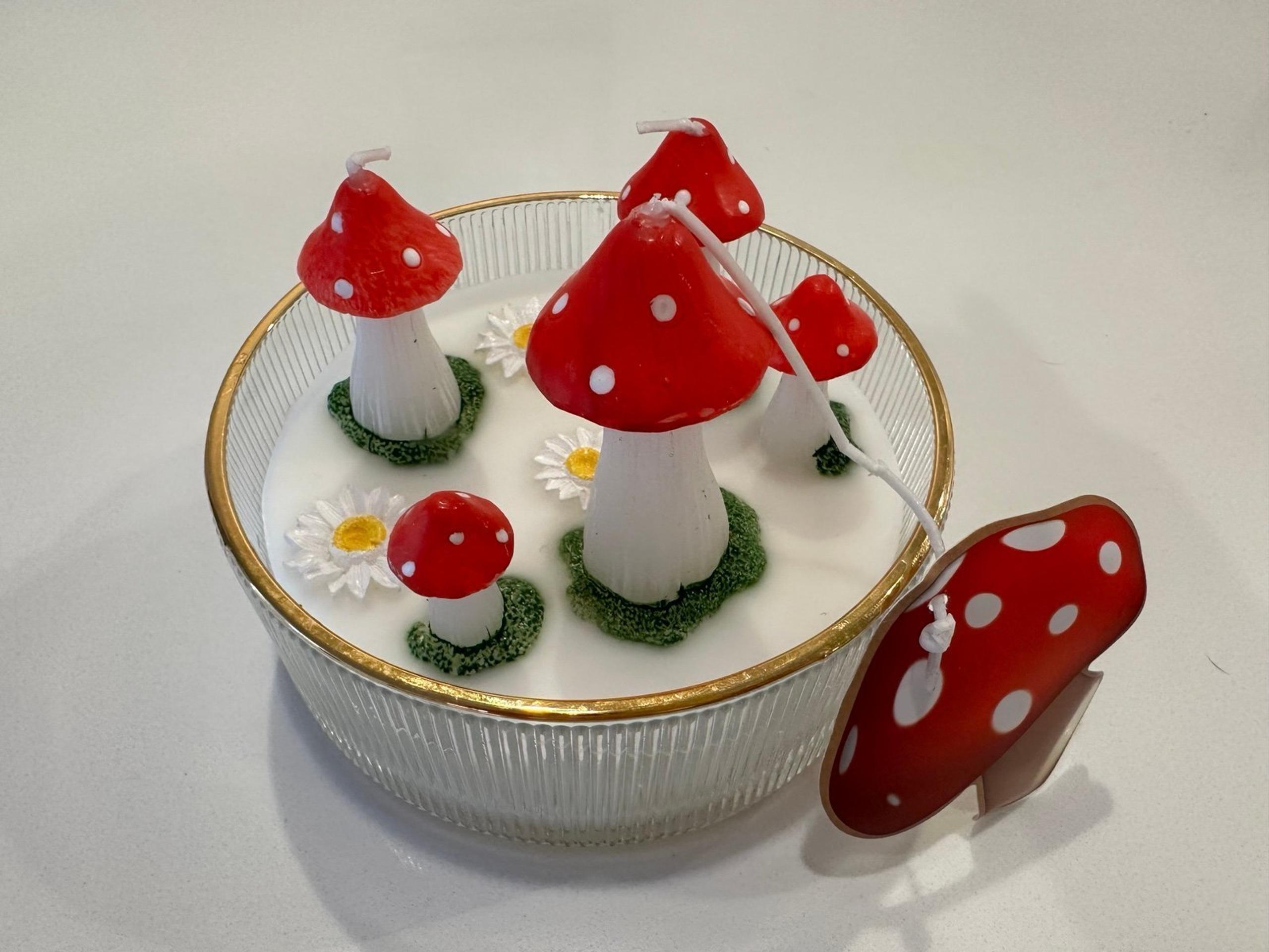 NEW Gardeners Eden Viral Mushroom Candle