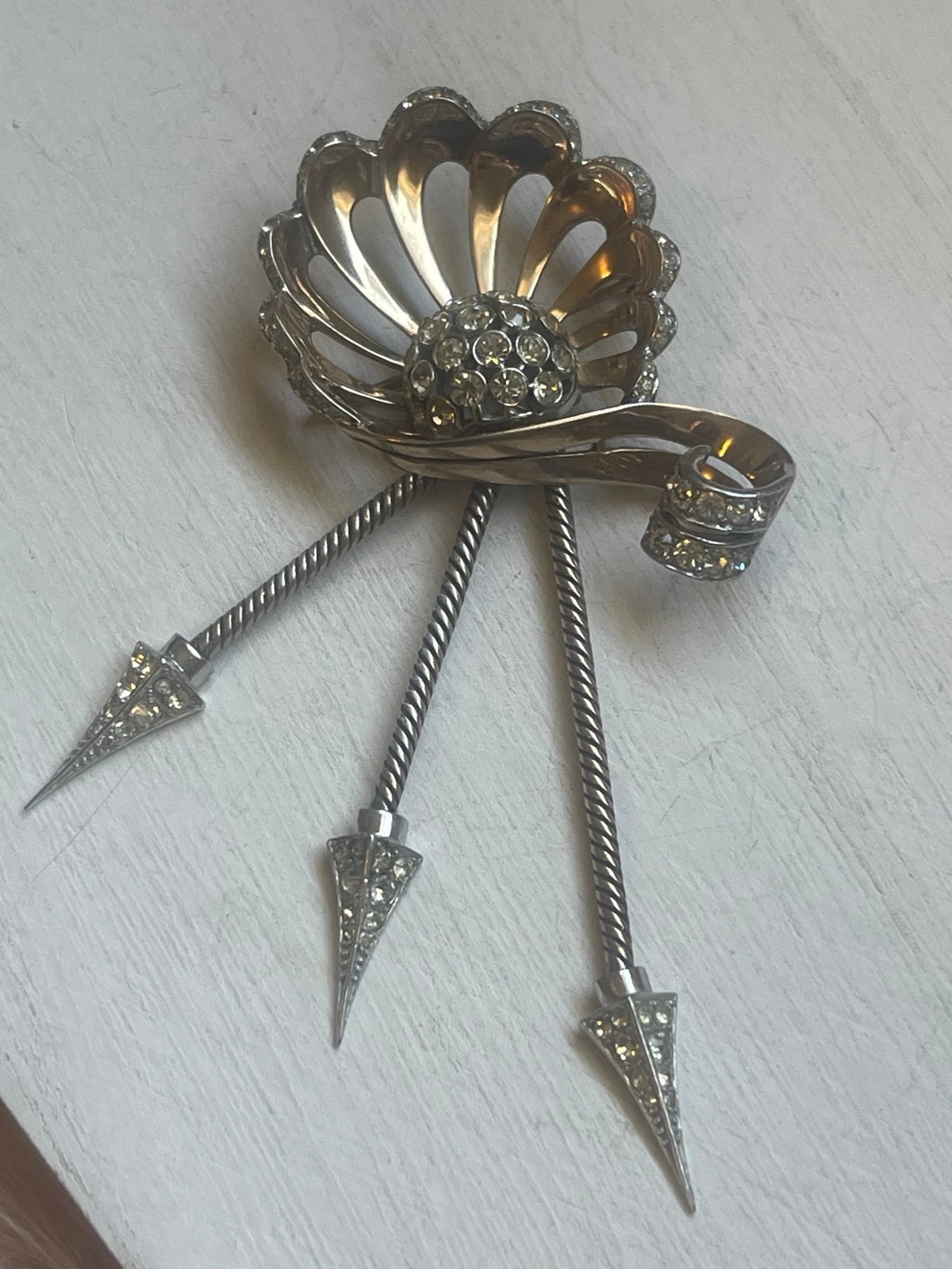 Rare Vintage MB Boucher Sterling Brooch