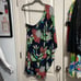 NWT Trina Turk Tropical Print One Shoulder Dress