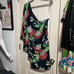 NWT Trina Turk Tropical Print One Shoulder Dress