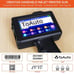 TOAUTO Portable Intelligent Upgraded Handheld Inkjet Printer HP-003 with 3.7 ...