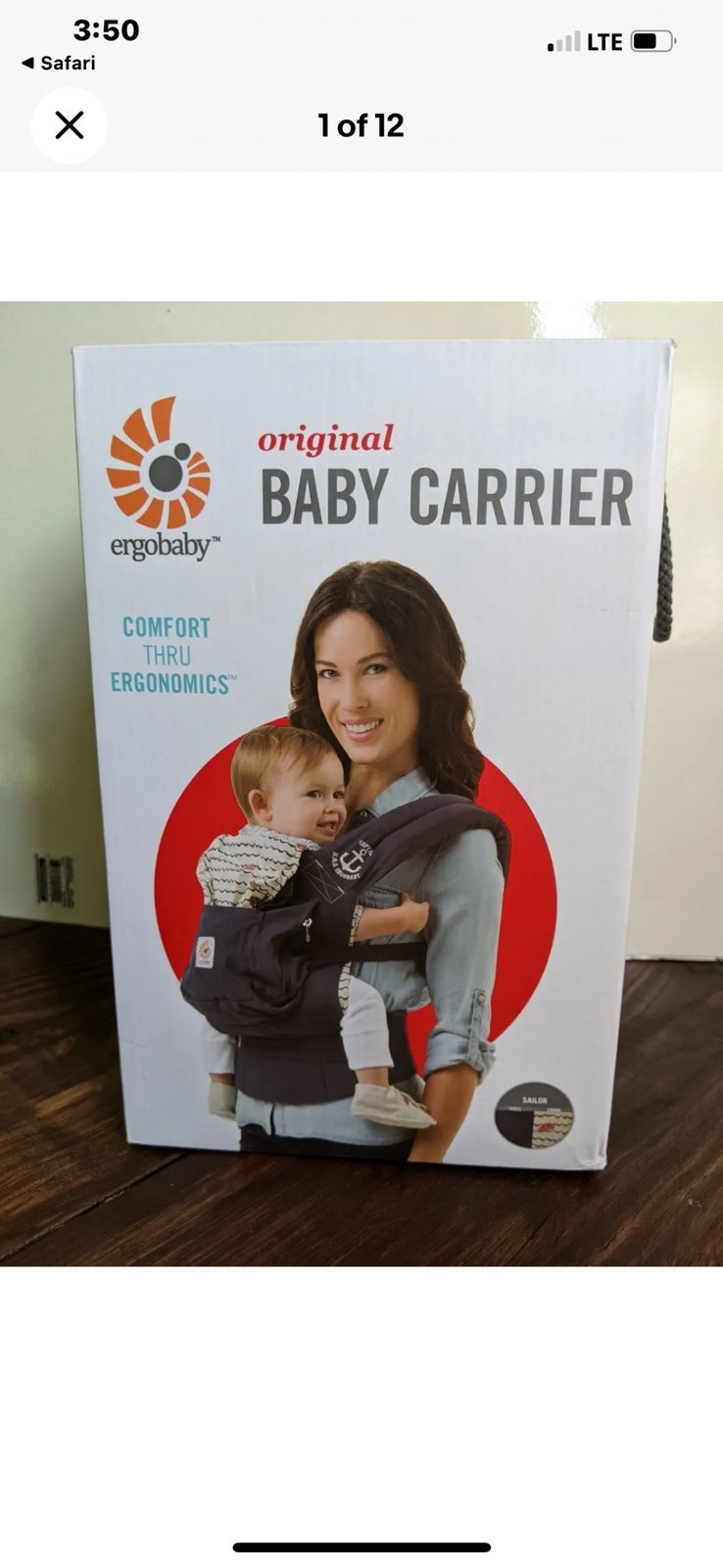 top brand Ergobaby Original Ergonomic Infant and Baby Carrier Sailor Boat Blue Pattern Kids top brand Ergobaby Original Ergonomic Infant and Baby Carrier Sailor Boat Blue Pattern Kids