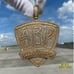 ABP All Bout Paper BIG Luxury Iced Diamond Pendant
