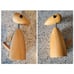 VTG MCM Handcrafted Wood Bird Corkscrew Bottle Opener Stainless Made in Japan