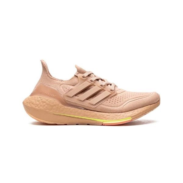 Adidas Ultraboost 21 FY0391 Beige Running Sneakers Shoes For Women Size 7.5
