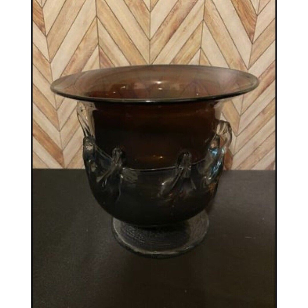 Hand Blown Glass Vase/Dish [Item 348]
