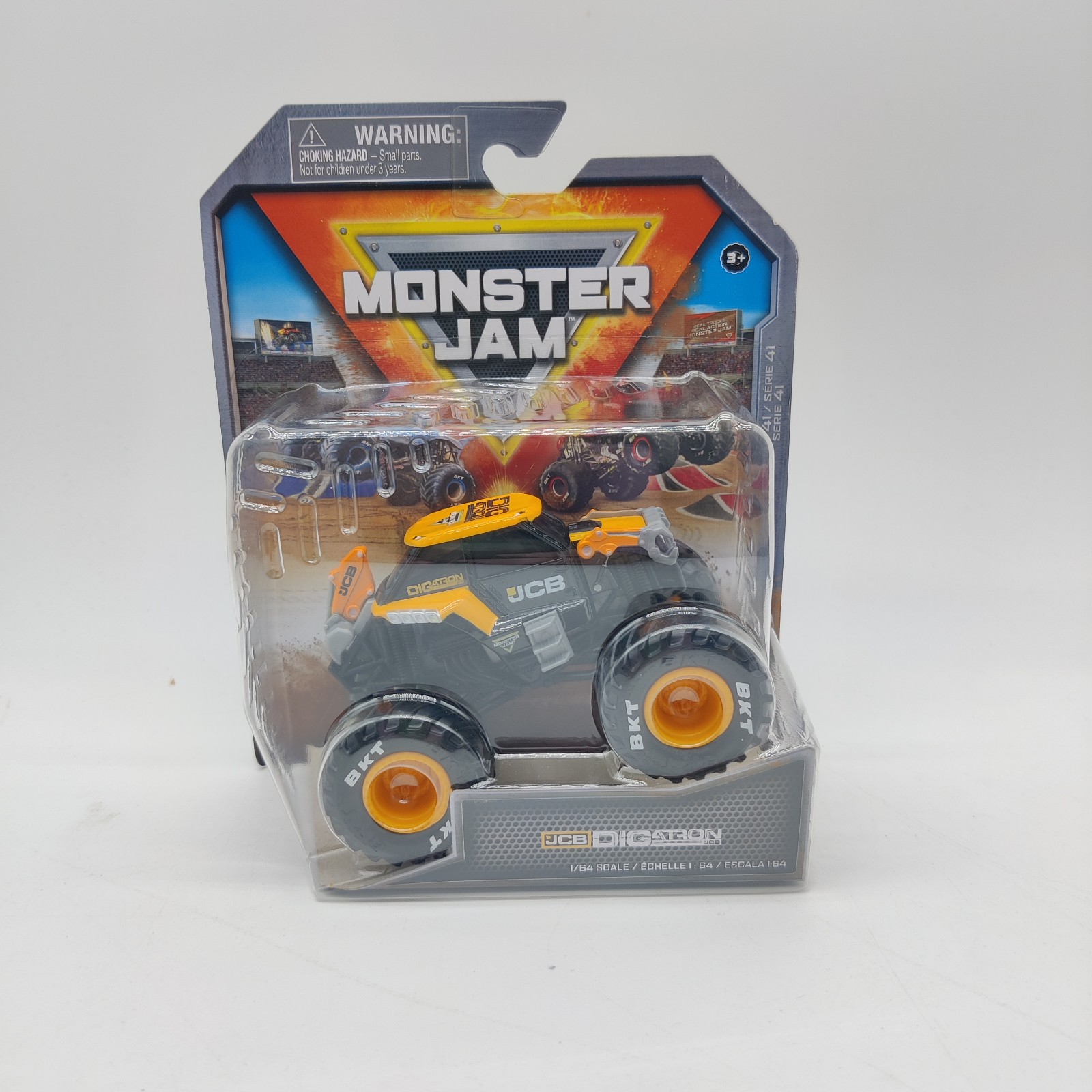 2025 Monster Jam JCB DigAtron Series 41 1:64