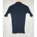 Hatch x RTR Rowan Ribbed Mock Neck Maternity Top Navy Sz. 2 / M / 6-8