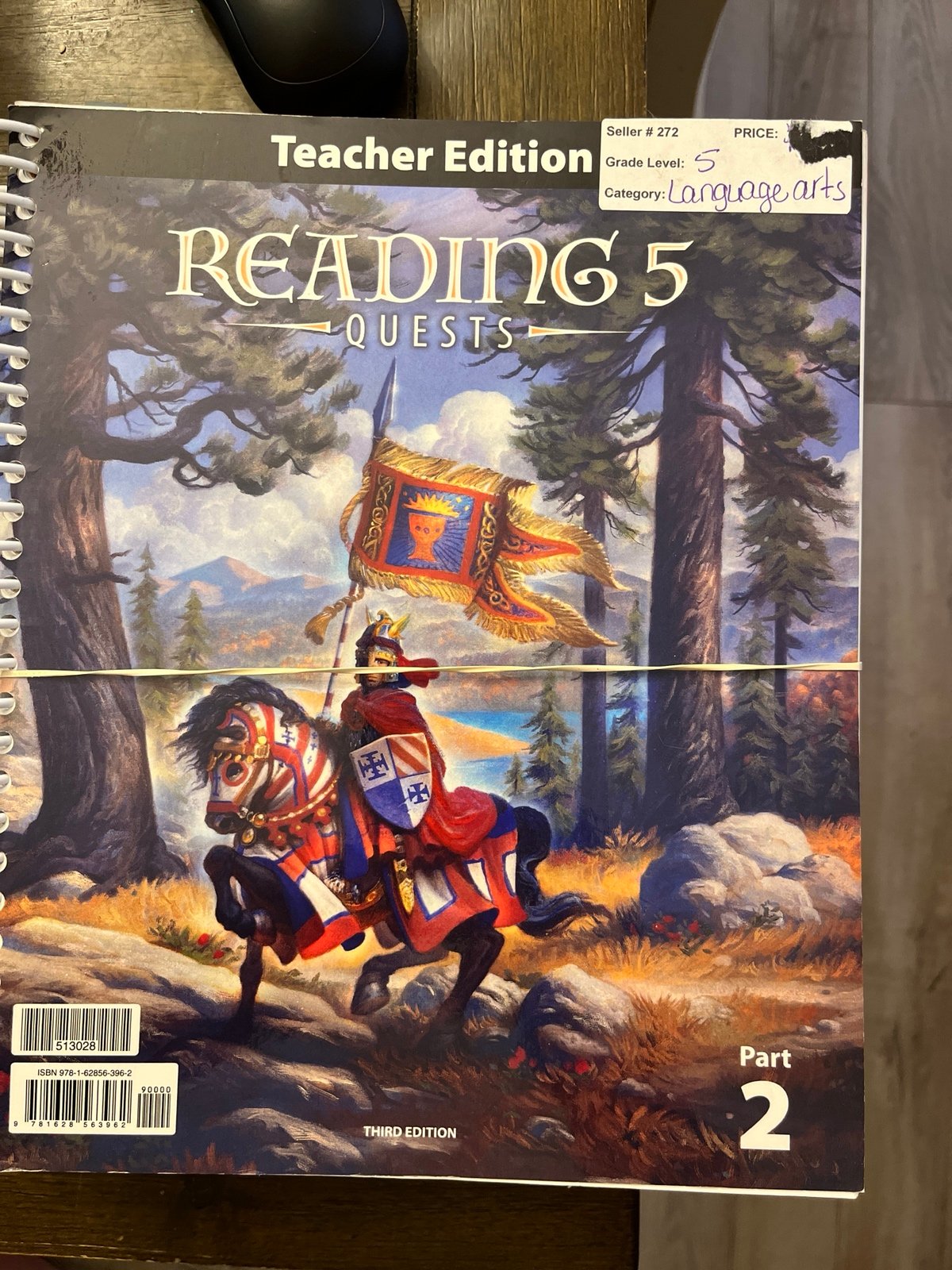 Reading 5th Grade 3rd ed BJU Teacher's Edition Books