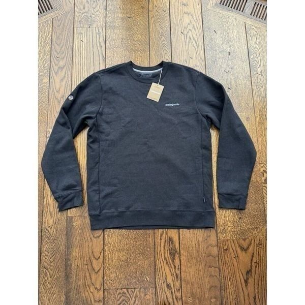 Patagonia Fitz Roy Icon Uprisal Crew Sweatshirt Men’s XL / Womens XXL Black NWT