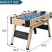 54 Inch Full Size Foosball Table, Soccer Table Game for Kids and Adults, ArcadeH
