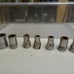 Lot of (7) SNAP ON TOOLS SOCKETS USA 1/2 DRIVE