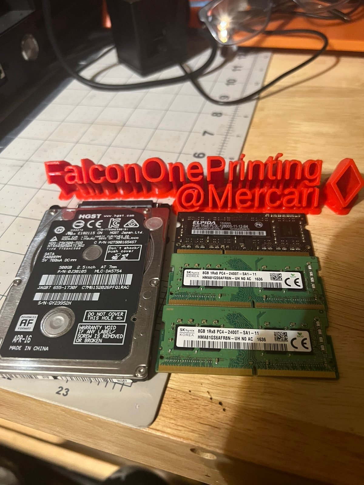 Laptop ram and HDD combo