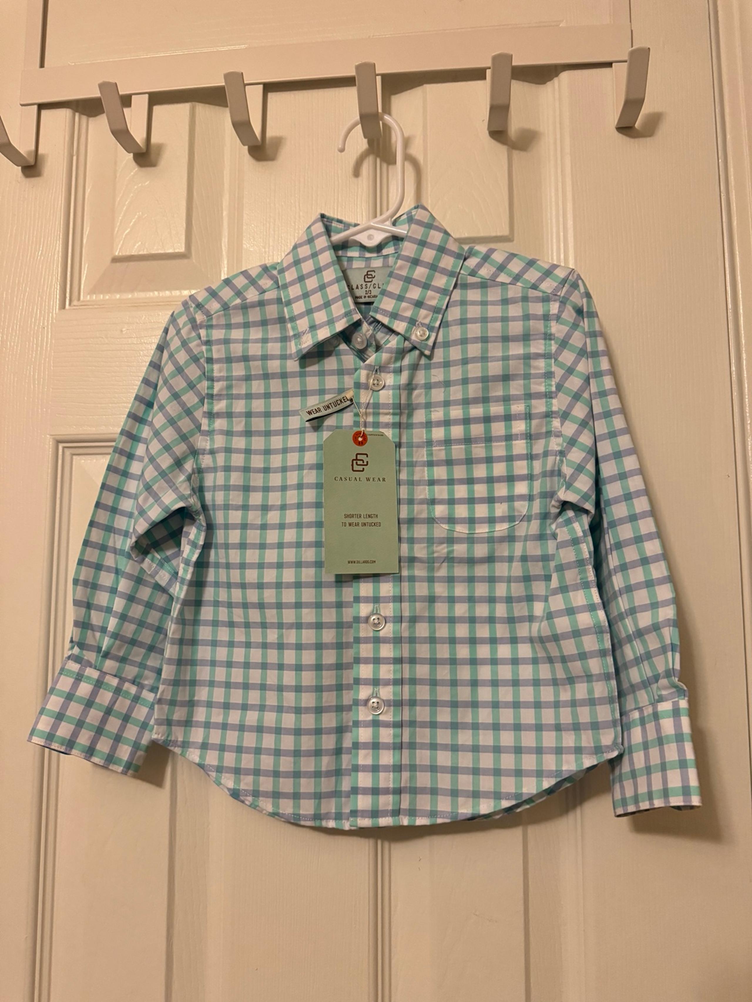 Class Club Casual Button Up Dress Shirt