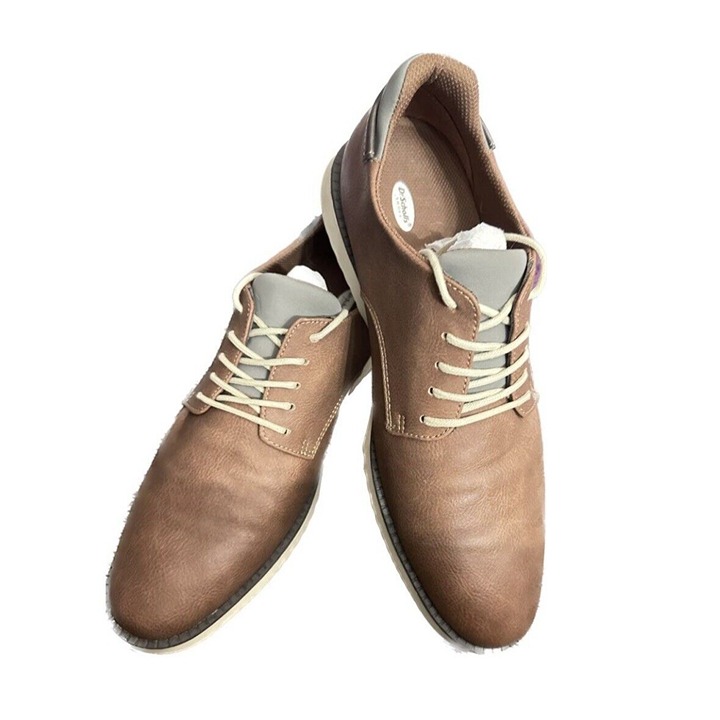 Dr. Scholl's Men's Sync Oxford - 11 Dk Tan Gentle Used