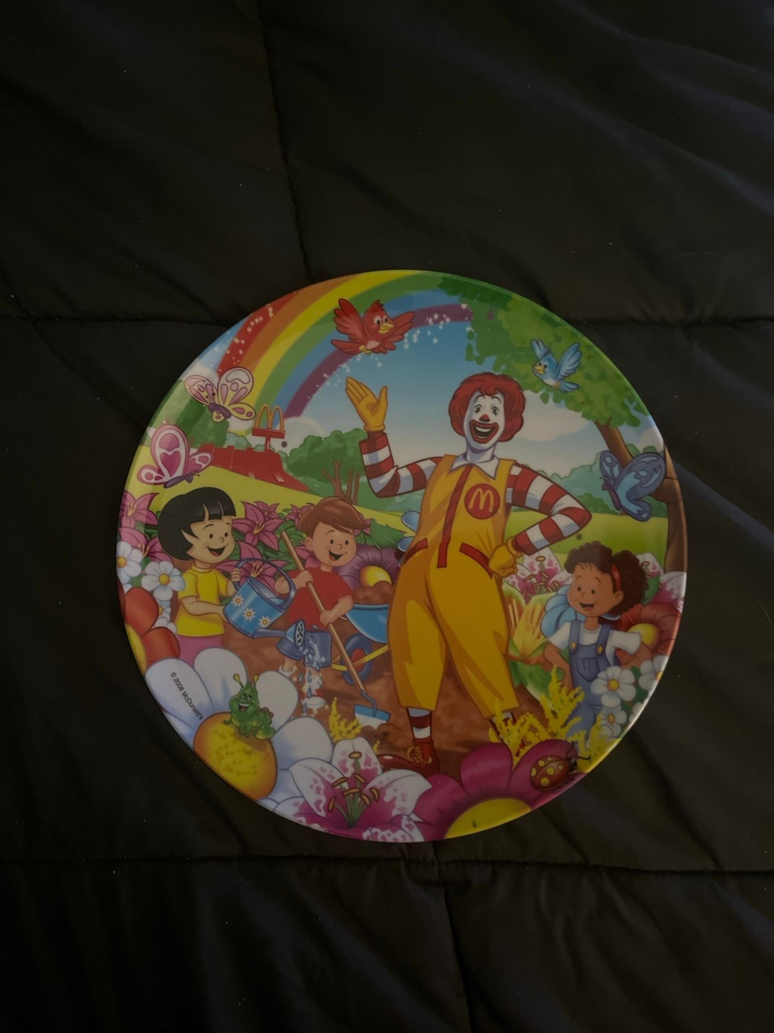 5 McDonald’s Plates (Spring Themed)