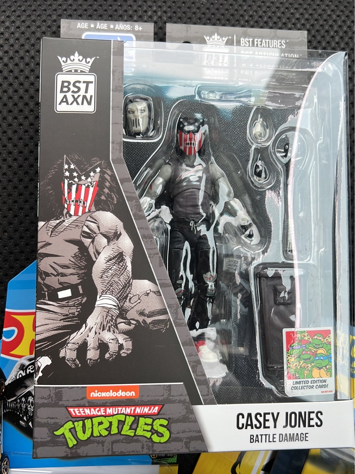 Teenage Mutant Ninja Turtles Casey Jones (Battle Damage) BST AXN Loyal Subjects