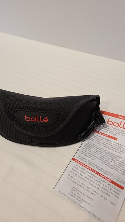 Bolle Golf Zander 11584 Polarized Oleophobic Anti Fog Sunglasses-Case and Cloth