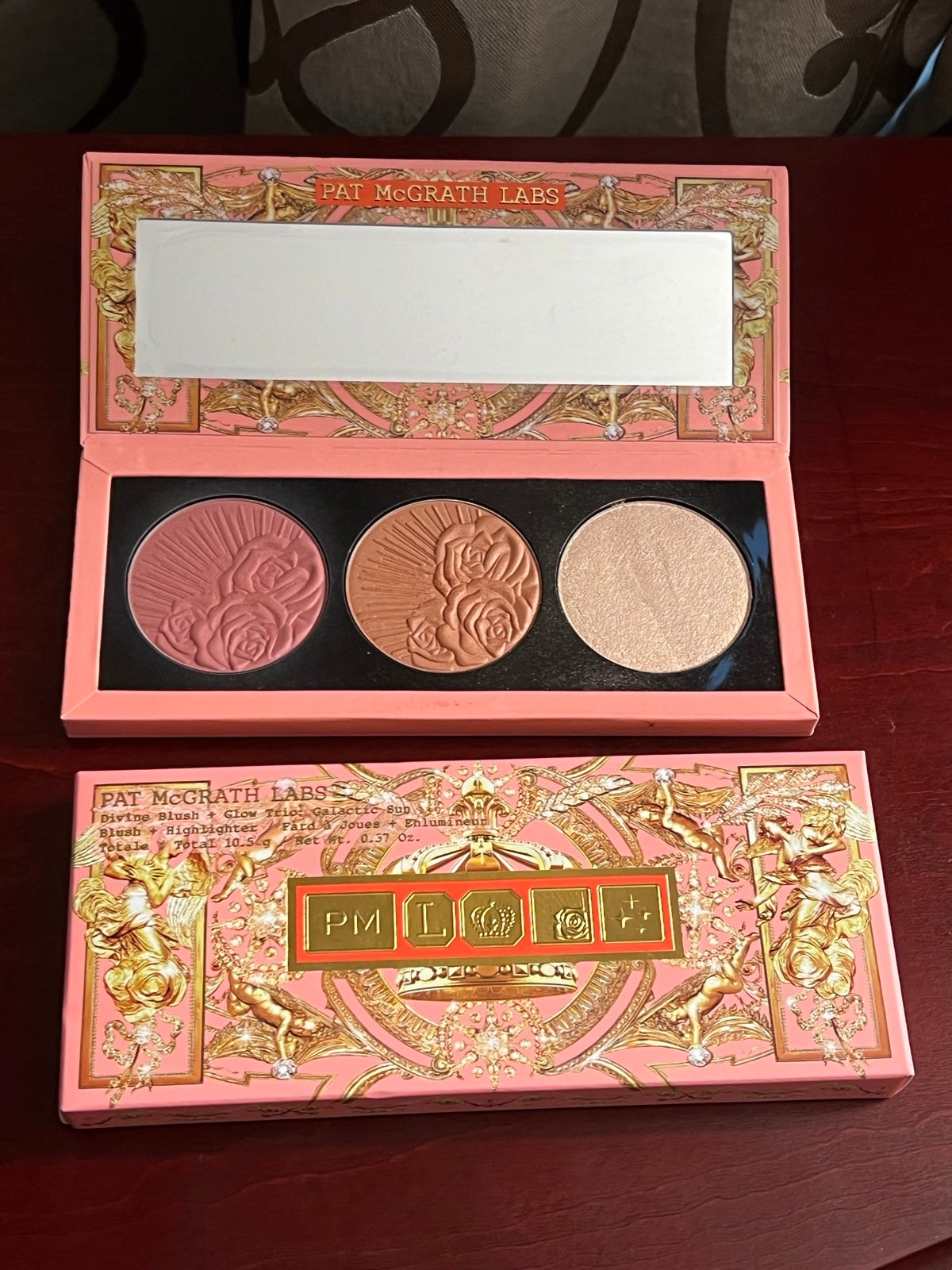 Pat McGrath Labs Divine Blush + Glow Trio Galactic Sun