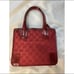 Authentic red MINIGucci canvass top handle bag Free shipping