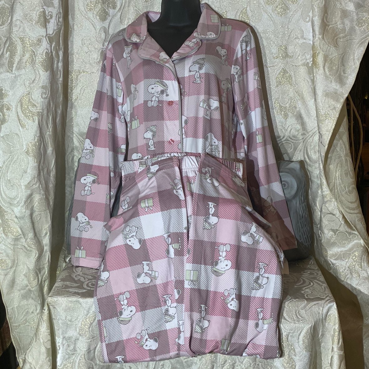 ❤️⭐️Peanuts Christmas Pajama Set - Medium