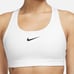 NIKE SWOOSH MEDIUM SUPPORT PADDED BRA DX6821-100 WHITE SIZE MEDIUM